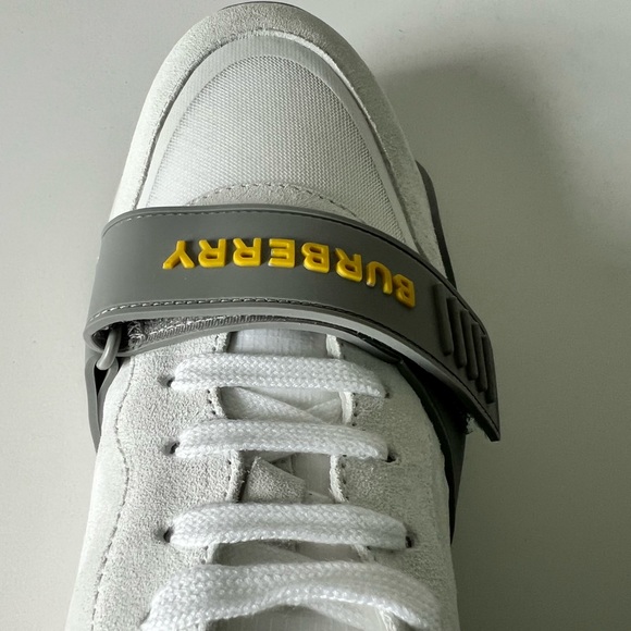 Burberry Suede, Vintage Check and Leather Man’s Sneakers - Picture 12 of 16